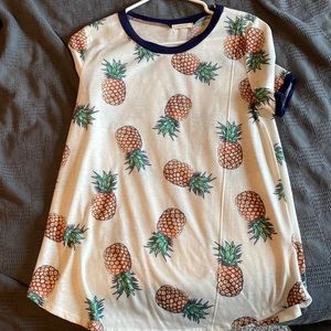 Boutique pineapple shirt